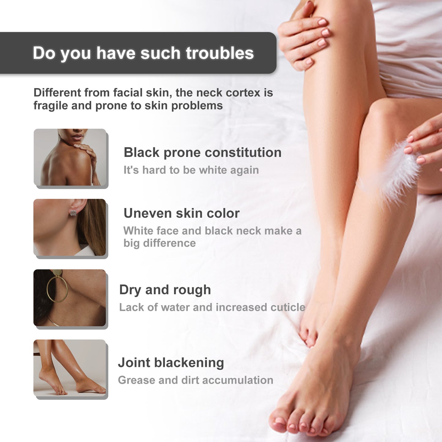 Skin Whitening Fade Armpit Thigh Blackening Cream