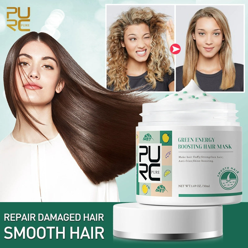 Repair Hair Mask Green Keratin For Treatment Hair