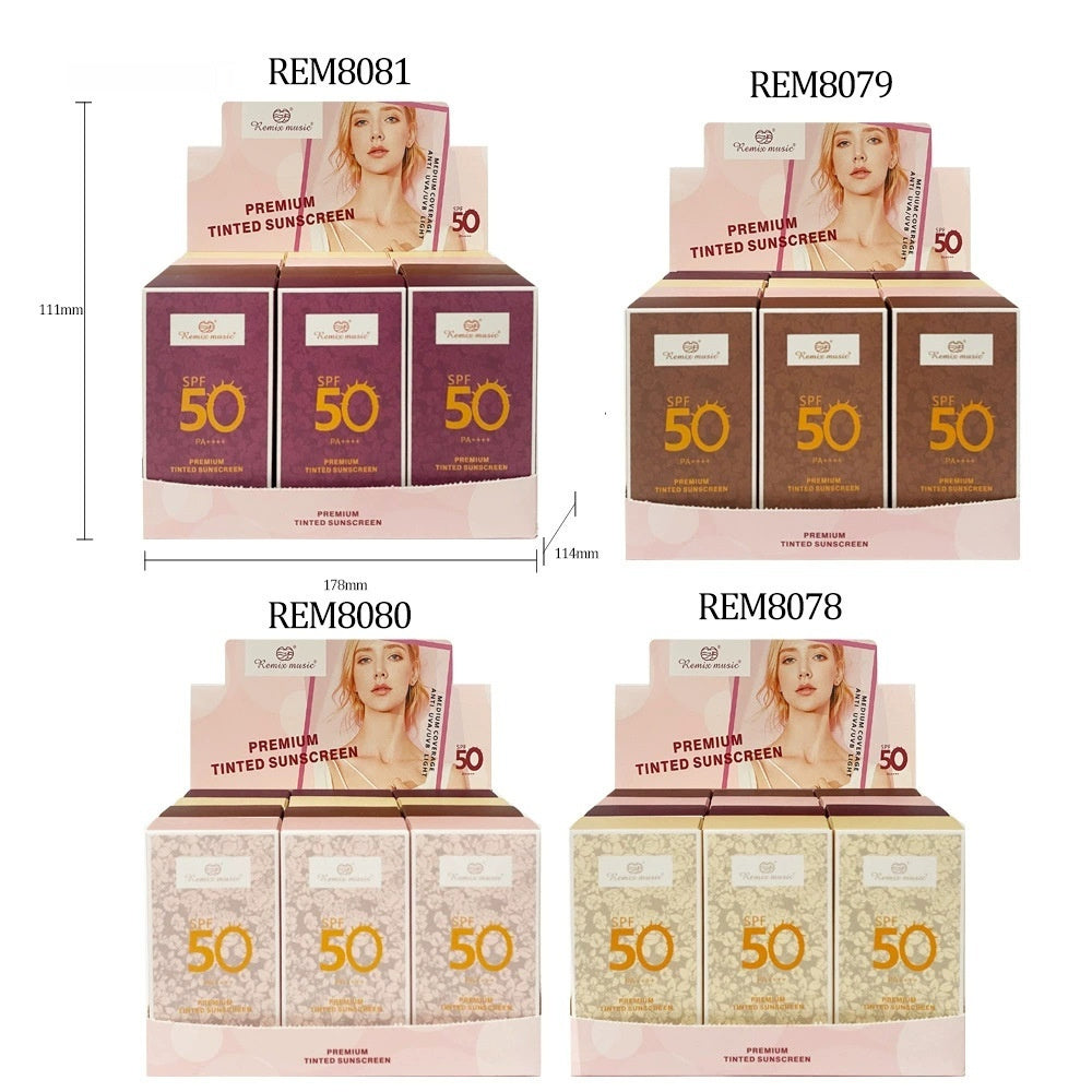 Tinted SPF50 Face Protection UV Protection