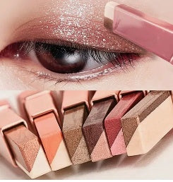 Lazy Eyeshadow Stick Stereo Gradient Shimmer Double Color