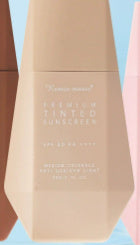 Tinted SPF50 Face Protection UV Protection