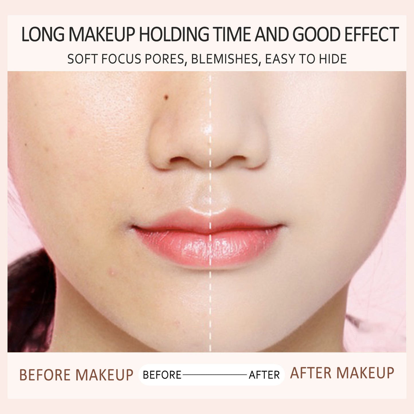 Skin Protection Lightweight  Natural Concealing And Setting Makeup Powder