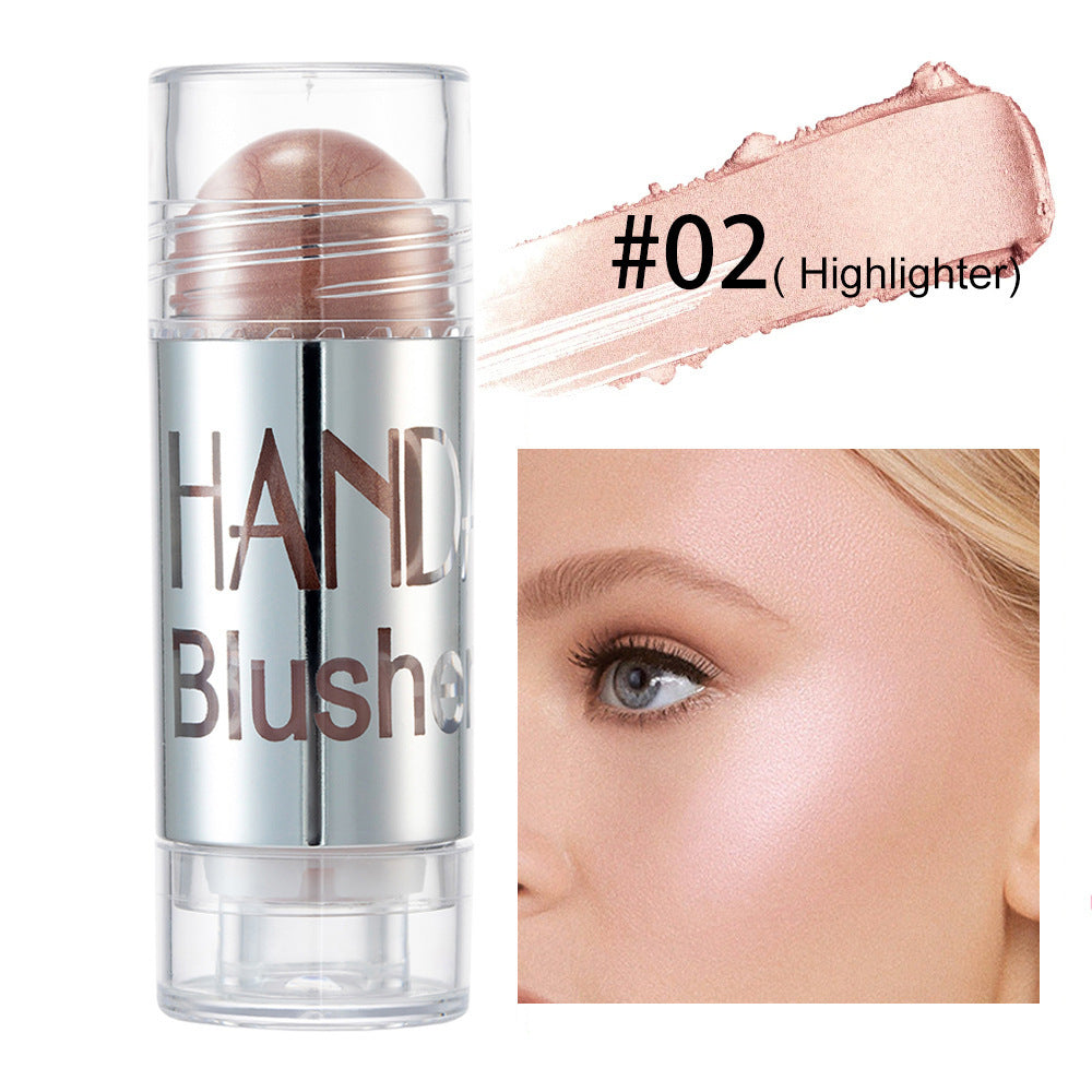 Cheek Blusher Shimmer Blush Stick Face