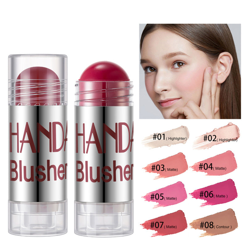 Cheek Blusher Shimmer Blush Stick Face
