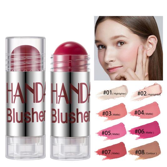 Cheek Blusher Shimmer Blush Stick Face